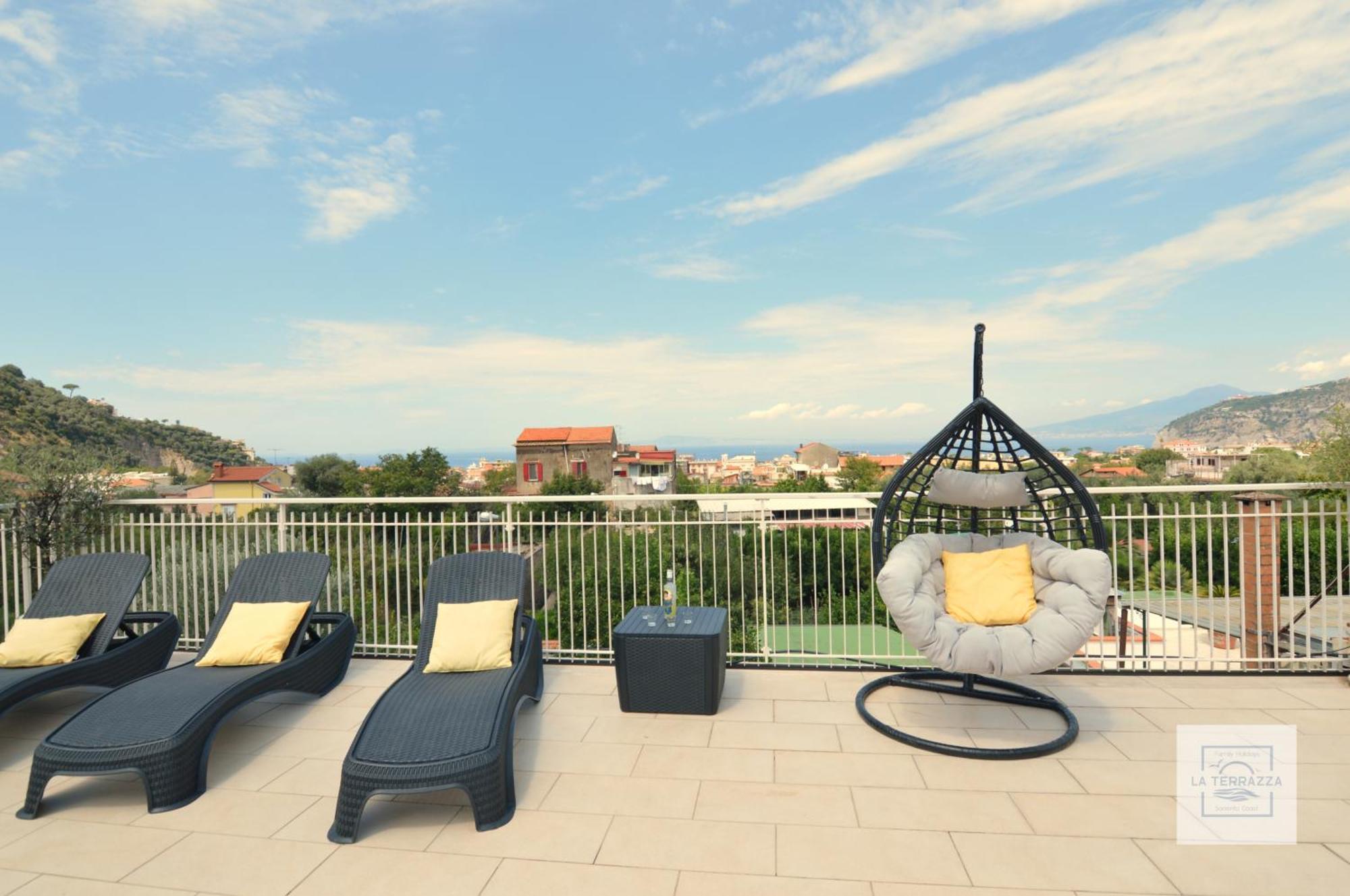 La Terrazza Family Holidays - Sorrento Coast Sant'Agnello Exterior foto